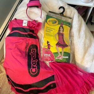 Crayola Razzmatazz Crayon Costume Dress